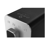 Smeg - Machine à café broyeur Expresso milk Noir mat