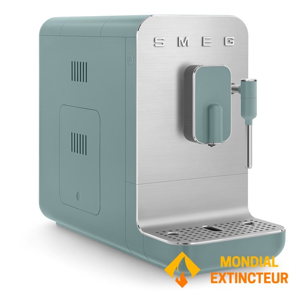 Smeg - Machine à café broyeur Expresso vert emeraude mat