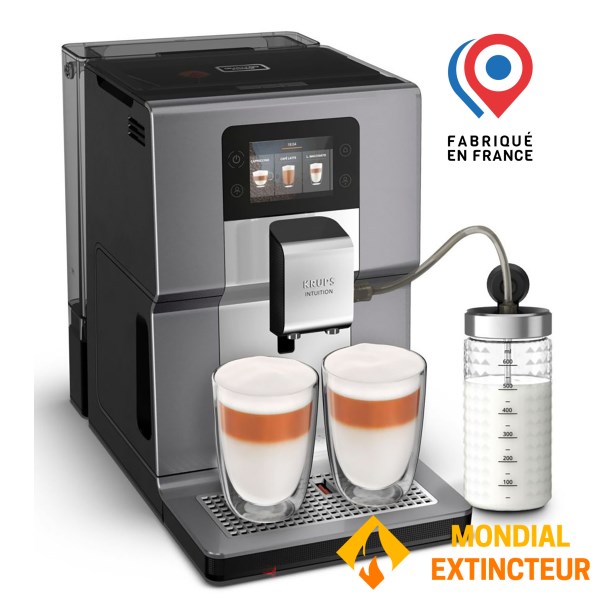 Krups - Machine à café broyeur Intuition Préférence + silver 