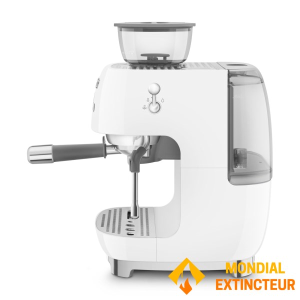 Smeg - Machine à café broyeur Vintage années 50 blanc