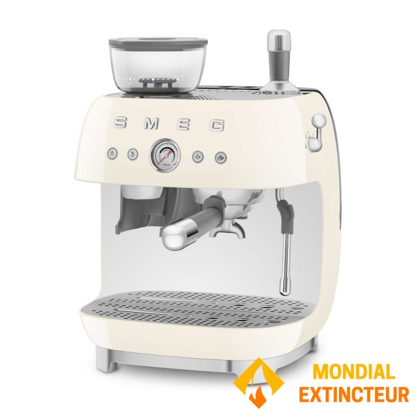 Smeg -  Machine à café broyeur Vintage années 50 crème