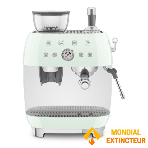 Smeg -  Machine à café broyeur Vintage années 50 vert d’eau