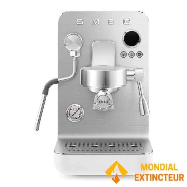Smeg - Machine à café Collezione expresso blanc mat