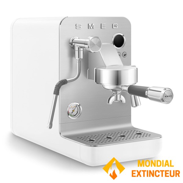 Smeg - Machine à café Collezione expresso blanc mat