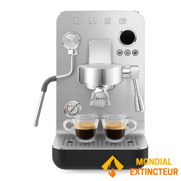 Smeg - Machine à café Collezione expresso noir mat