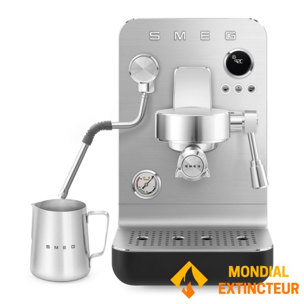 Smeg - Machine à café Collezione expresso noir mat
