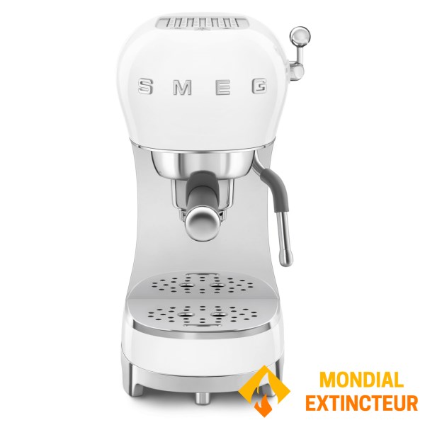 Smeg - Machine à café  Expresso Années 50 blanc