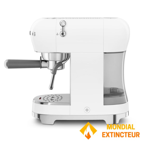 Smeg - Machine à café  Expresso Années 50 blanc