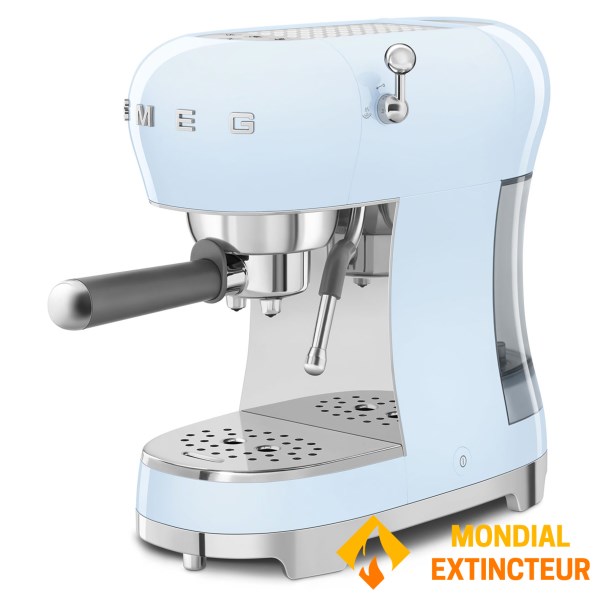 Smeg - Machine à café  Expresso Années 50 - Bleu azur