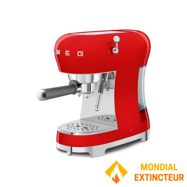 Smeg - Machine à café  Expresso Années 50 rouge