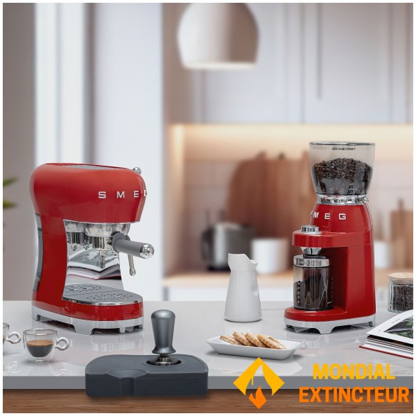 Smeg - Machine à café  Expresso Années 50 rouge