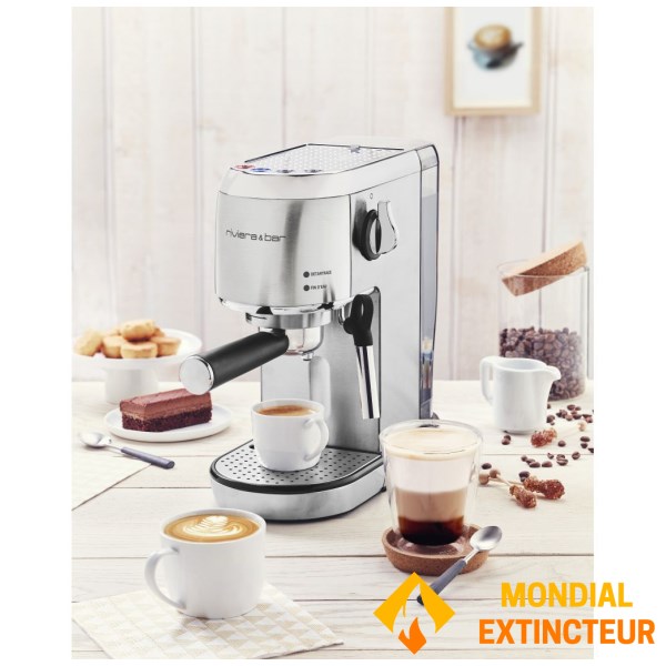 Riviera et Bar - Machine à café  Expresso Compacte inox automatique