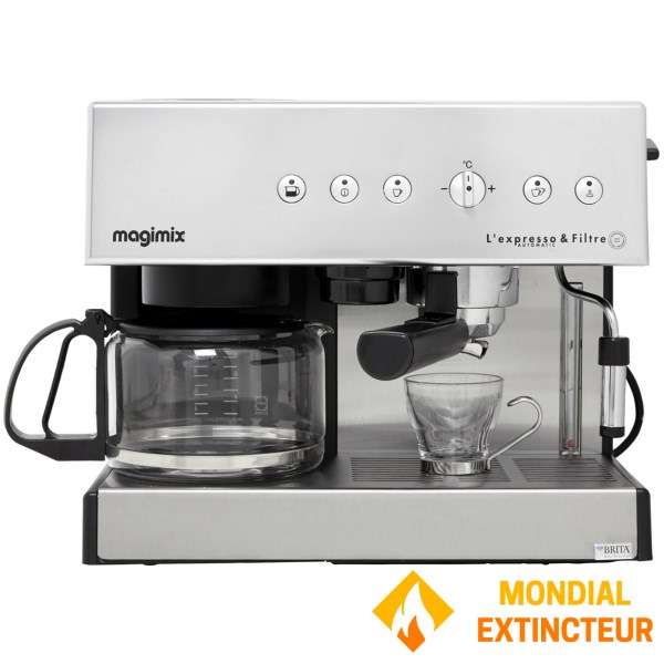 Magimix - Machine à café Expresso Filtre auto - chrome mat