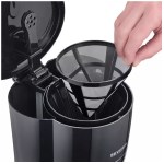 Severin - Machine à café filtre 10 tasses noire
