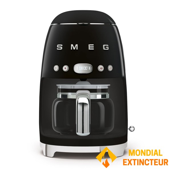 Smeg - Machine à café Filtre Années 50 - Noir mat