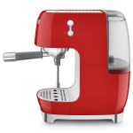 Smeg - Machine à café manuelle Esthétique années 50 rouge