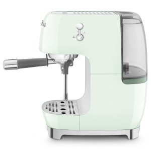 Smeg - Machine à café manuelle Esthétique années 50 vert d'eau
