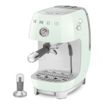 Smeg - Machine à café manuelle Esthétique années 50 vert d'eau