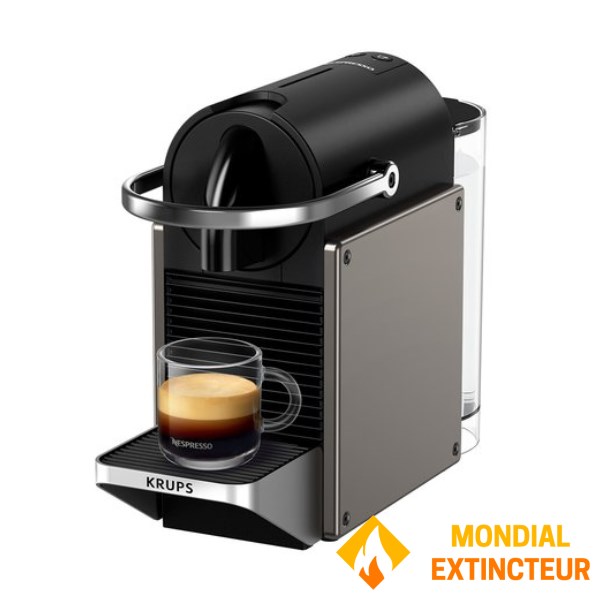 Krups - Machine à café Nespresso Pixie - Titane