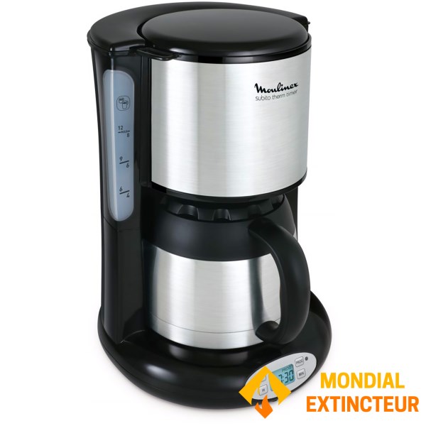 Moulinex - Machine à café Subito programmable isotheme - noir