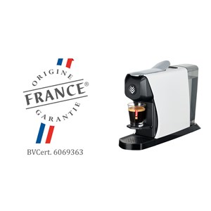 Malongo - Machine à capsules expresso EOH - blanc brillant