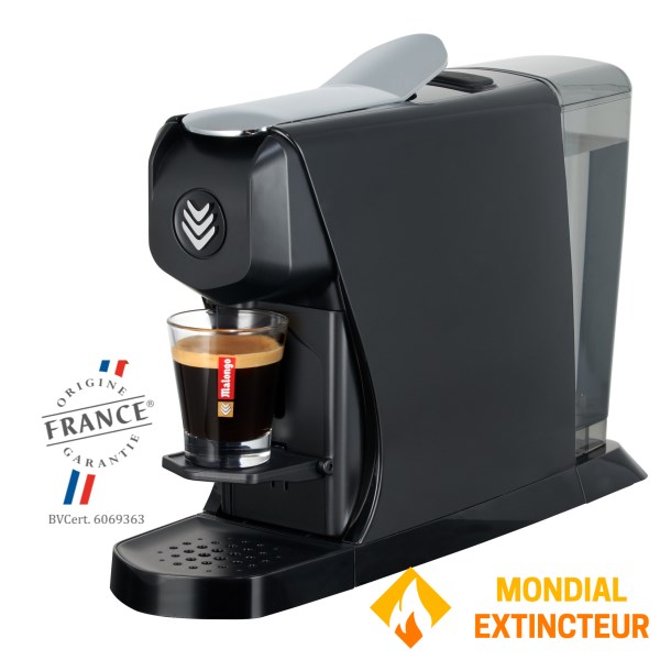 Malongo - Machine à capsules expresso EOH - noir brillant