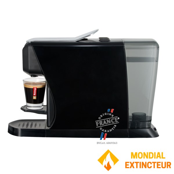 Malongo - Machine à capsules expresso EOH - noir brillant