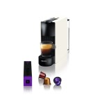 Krups - Machine à dosettes Nespresso Essenza Mini blanche
