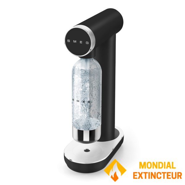 Smeg - Machine à gazéifier Collezione noir mat