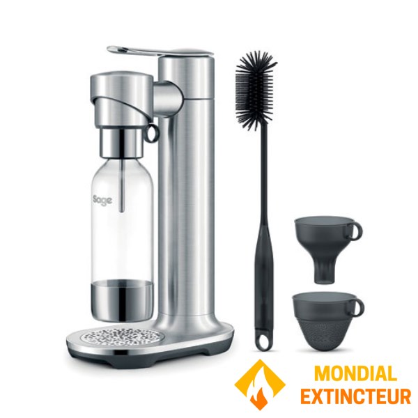 Sage - Machine à gazéifier InFizz Fusion Inox Brossé