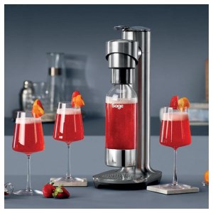 Sage - Machine à gazéifier InFizz Fusion Inox Brossé