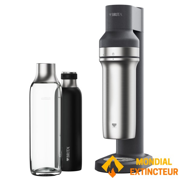 Brita - Machine à gazéifier Soda Trio noir