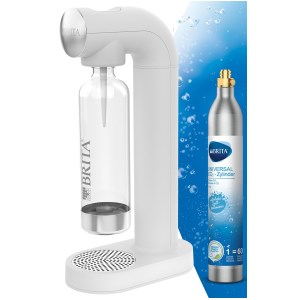 Brita - Machine à gazéifier son eau Soda One blanche
