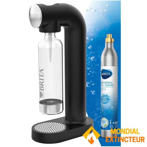 Brita - Machine à gazéifier son eau Soda One Noire