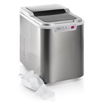 Kitchen Chef - Machine à glaçons Ultra-compacte silver