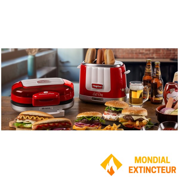 Ariete - Machine à hamburger Party time rouge