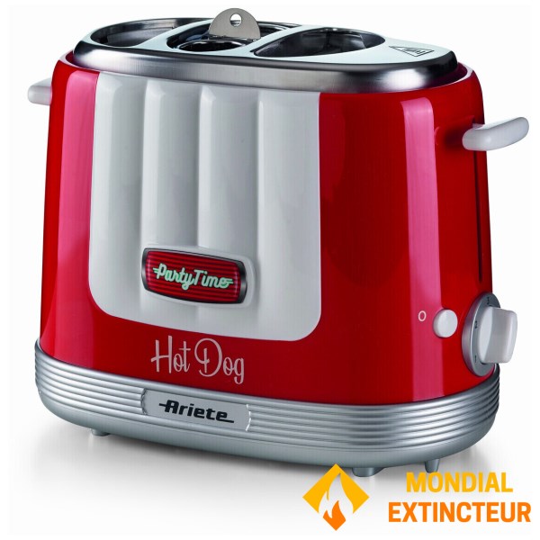 Ariete - Machine à hot-dog Party time rouge