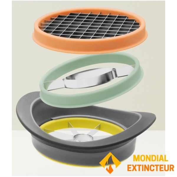 Berghoff - Mandoline Coupe-fruits 3 en 1 Leo