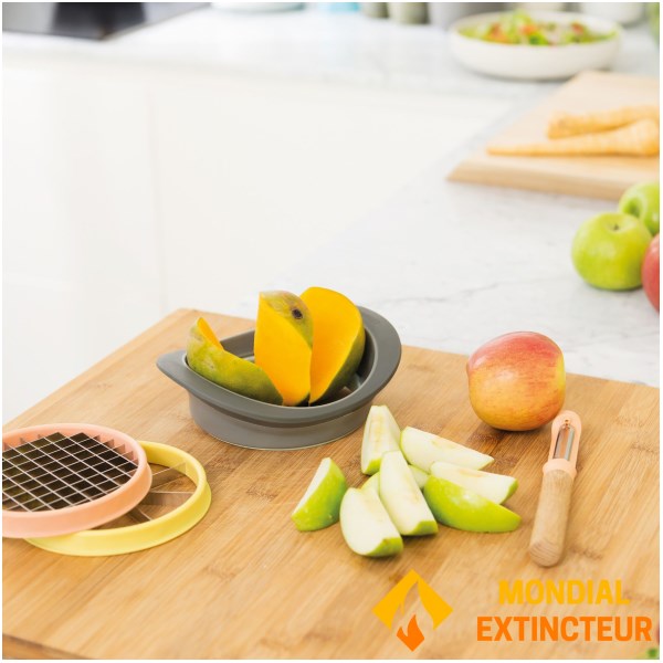 Berghoff - Mandoline Coupe-fruits 3 en 1 Leo