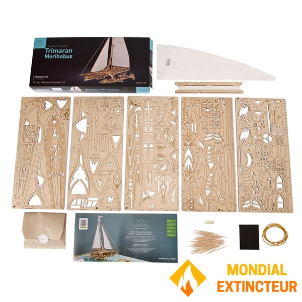 Nature et decouvertes - Maquette Bateau en bois