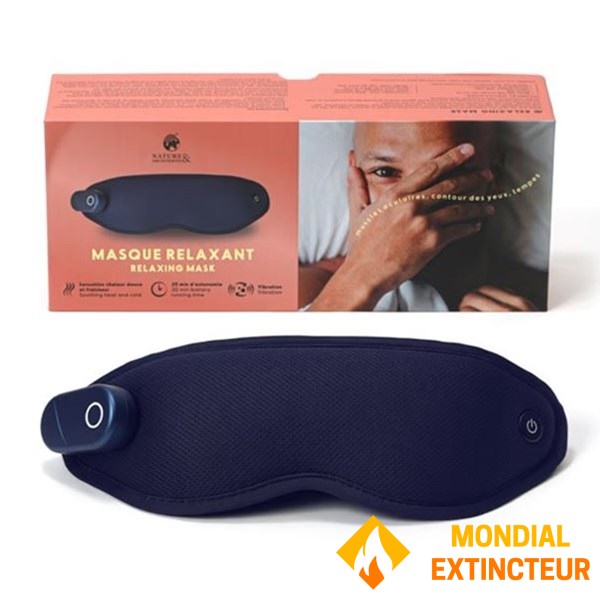 Nature et decouvertes - Masque occulaire relaxant chaud/froid