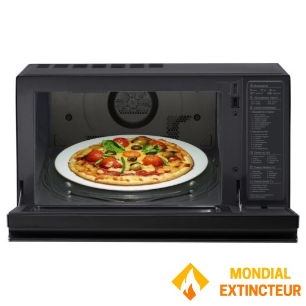 LG - Micro-ondes Combiné 39L noir