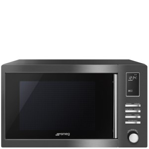 Smeg - Micro-ondes gril  25 L - inox foncé