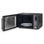 Smeg - Micro-ondes gril  25 L - inox foncé