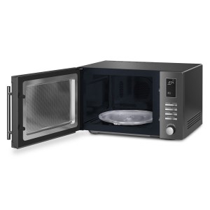 Smeg - Micro-ondes gril  25 L - inox foncé