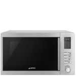 Smeg - Micro-ondes multifonctions Combiné 34 L - inox