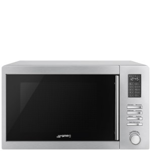Smeg - Micro-ondes multifonctions Combiné 34 L - inox