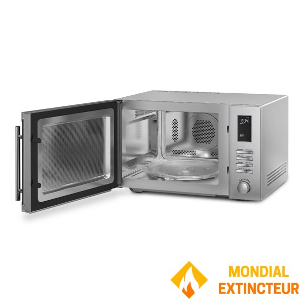 Smeg - Micro-ondes multifonctions Combiné 34 L - inox
