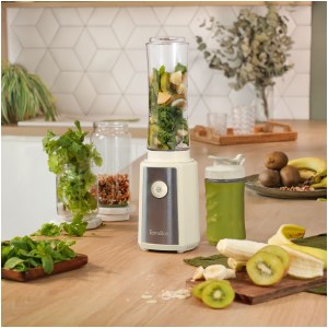 Terraillon - Mini-blender SUNRISE - 2 Gourdes 600 & 300 ml