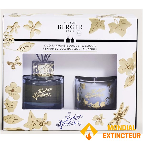 Lampe Berger - Mini Bouquet & Bougie Lolita Lempicka Parme